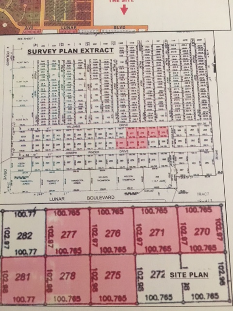 Group of lots in desirable area