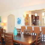 Dining Area with kitchen serving bar