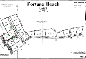 All utilities across from the beach multi family lot