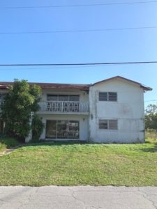 A fourplex ready to be transformed